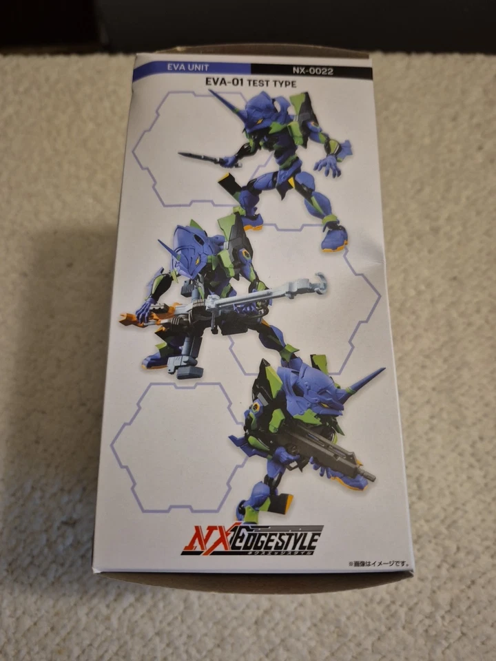 NXEdge Evangelion EVA-01 Tipo de prueba TV Ver. Figura Bandai Auténtica Nueva En Caja Foto 4 de 4