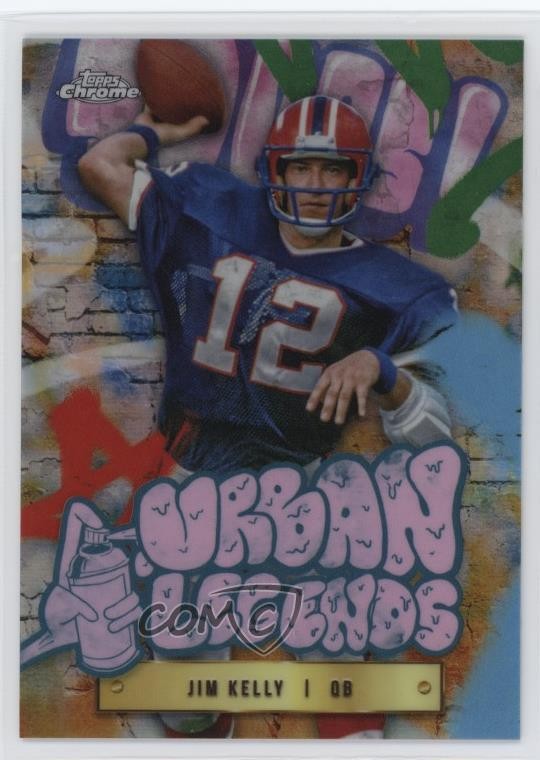 2024 Topps Chrome Urban Legends Jim Kelly #UL-18 HOF