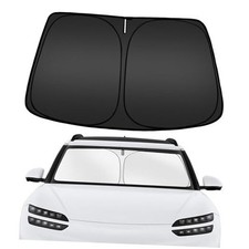 Windshield Sun Shade Custom Fit Foldable Front for Genesis GV60 2023-2025