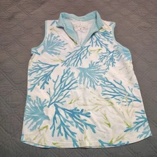 Ana Clare Active Top Womens medium Sleeveless  Golf Tennis 