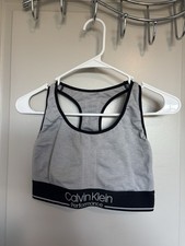 Calvin Klein Grey Sports Bra