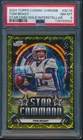 TOM BRADY 2024 Topps Cosmic Chrome GOLD INTERSTELLAR REFRACTOR/50 PSA 8 NM-MINT