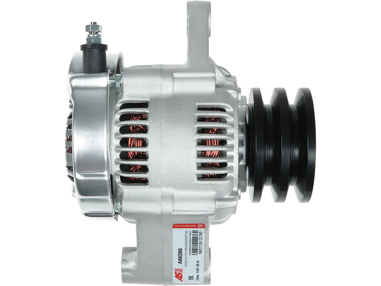 Brand New Alternator 12V 55A w/AP OE 101211-2310 L159mm OD54mm PL_3303