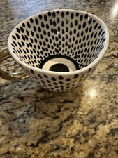 The Old Pottery Water Drop Coffee Tea Mug Hand Crafted Painted