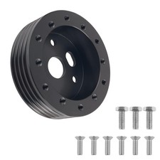10pc Sturdy Universal Steering Wheel Hub Adapter Kit with Bolts