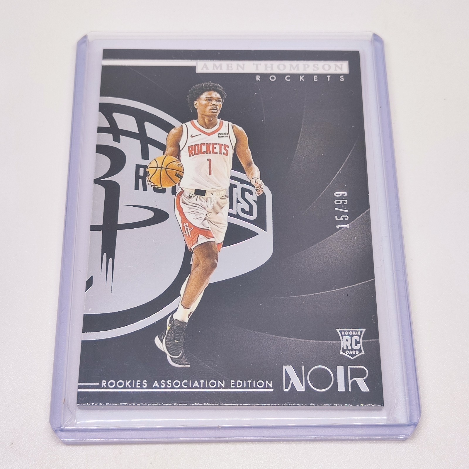 2023-24 Panini Noir Rookie RC Association AMEN THOMPSON /99!!