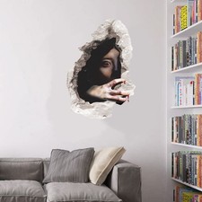  Adesivi murali fantasma decorazioni casa spaventose Halloween