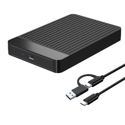 250GB Ultra Slim Portable External Hard Drive 2.5 in HDD USB 3.1 Type-C Storage