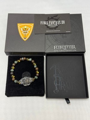 FF14 x FLIBUSTIER PARIS Twin Adder Bracelet L 925 Silver Natural Stone