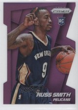 2014-15 Panini Prizm Purple Die-Cut Prizm 56/139 Russ Smith #288 3c9
