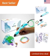 SCRIB3D P1 3D Printing Pen with Display - Includes 3D Pen, 3 Starter Colors of P