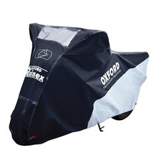 Housse moto RAINEX noir - argent, taille M