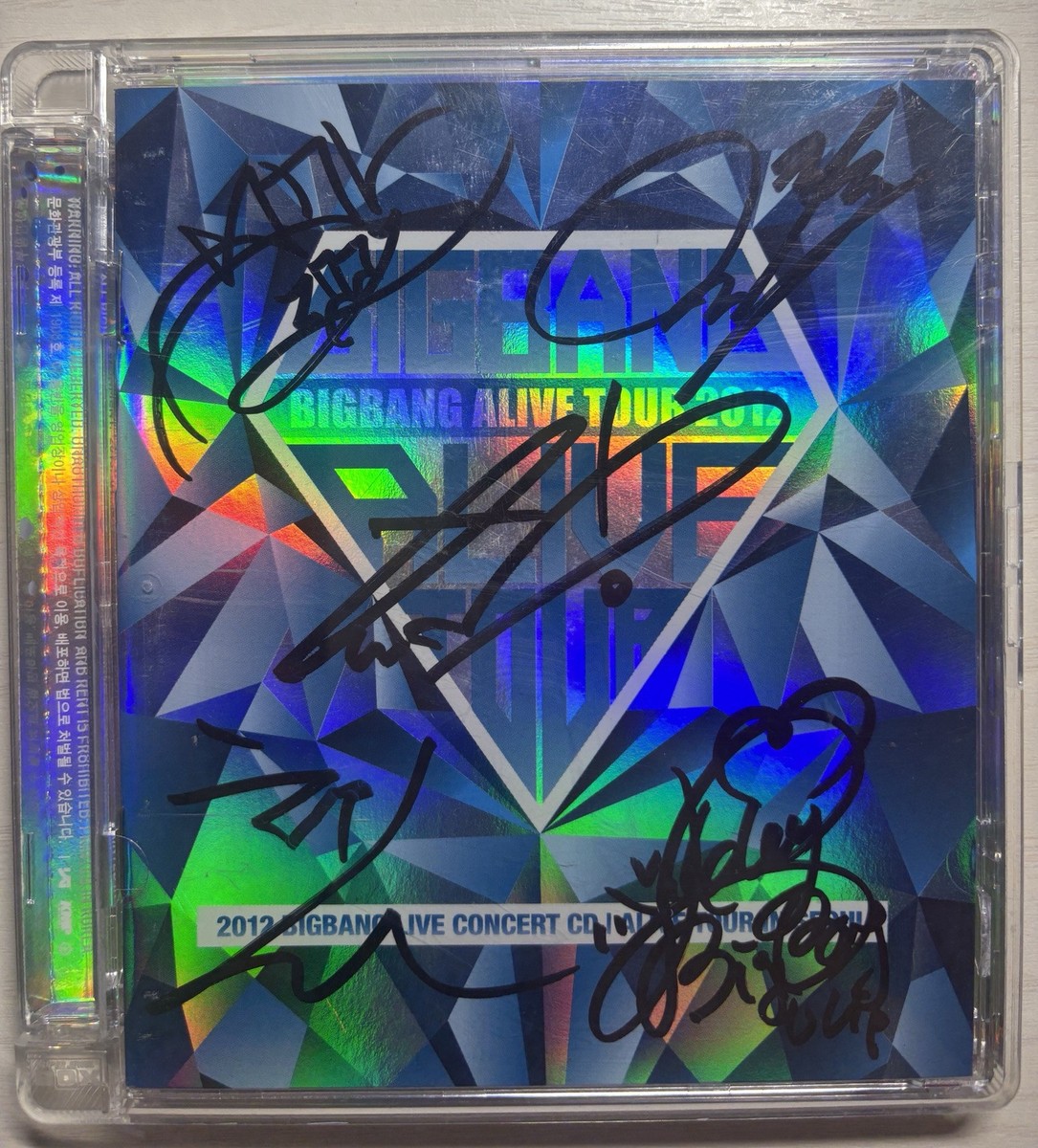 BIGBANG 直筆サイン入りCD 『ALIVE』 BIGBANG 直筆サイン入りCD 『ALIVE』 Big Bang, Bigbang - Alive