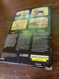Alien VS Predator (Atari Jaguar) Box Manual W/ 4 Overlays