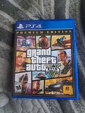 Grand Theft Auto V: Premium Edition (PS4) Complete w/Map! 