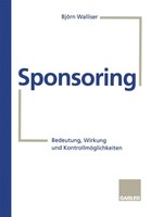 BjöRn Walliser | Sponsoring | Taschenbuch | Deutsch (2013) | Xv | Gabler Verlag