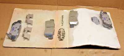 for 2001-2010 Hyundai Kia Magneti Marelli Rear Disc Metallic Brake Pads