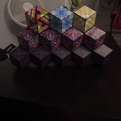 Shashibo Magnetic Shape-Shifting Cubes - Set of 12