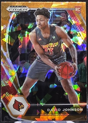 2021 Panini Prizm Draft Picks David Johnson #38 Orange Ice *Buy 2 Get 1