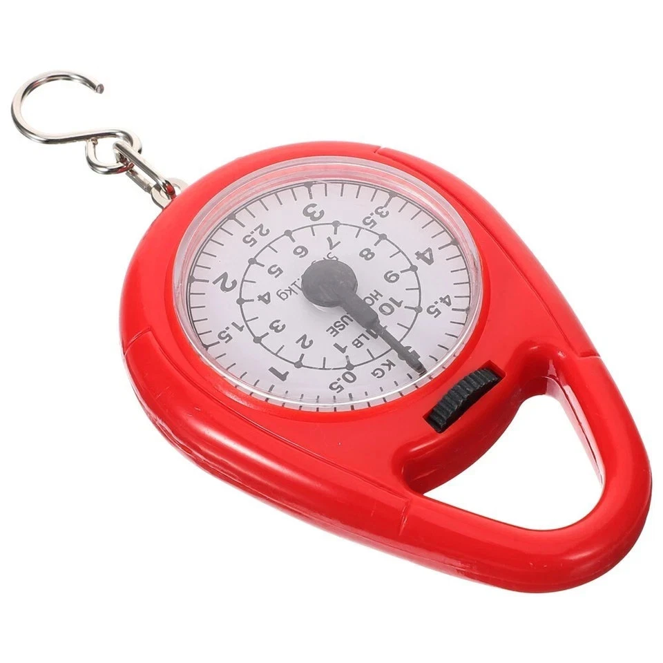 Spring Balance Fishing Scale Luggage Weigher Hanging Scales With Hook Weighing - Image 3 of 4