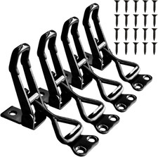 4 Pack Metal Toggle Latch,Box Closure Tension Lock Toggle Clamp Latch Adjustable