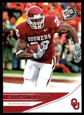 Adrian Peterson 2007 Press Pass #11 Oklahoma Sooners NFL READ FREE SHIPPING