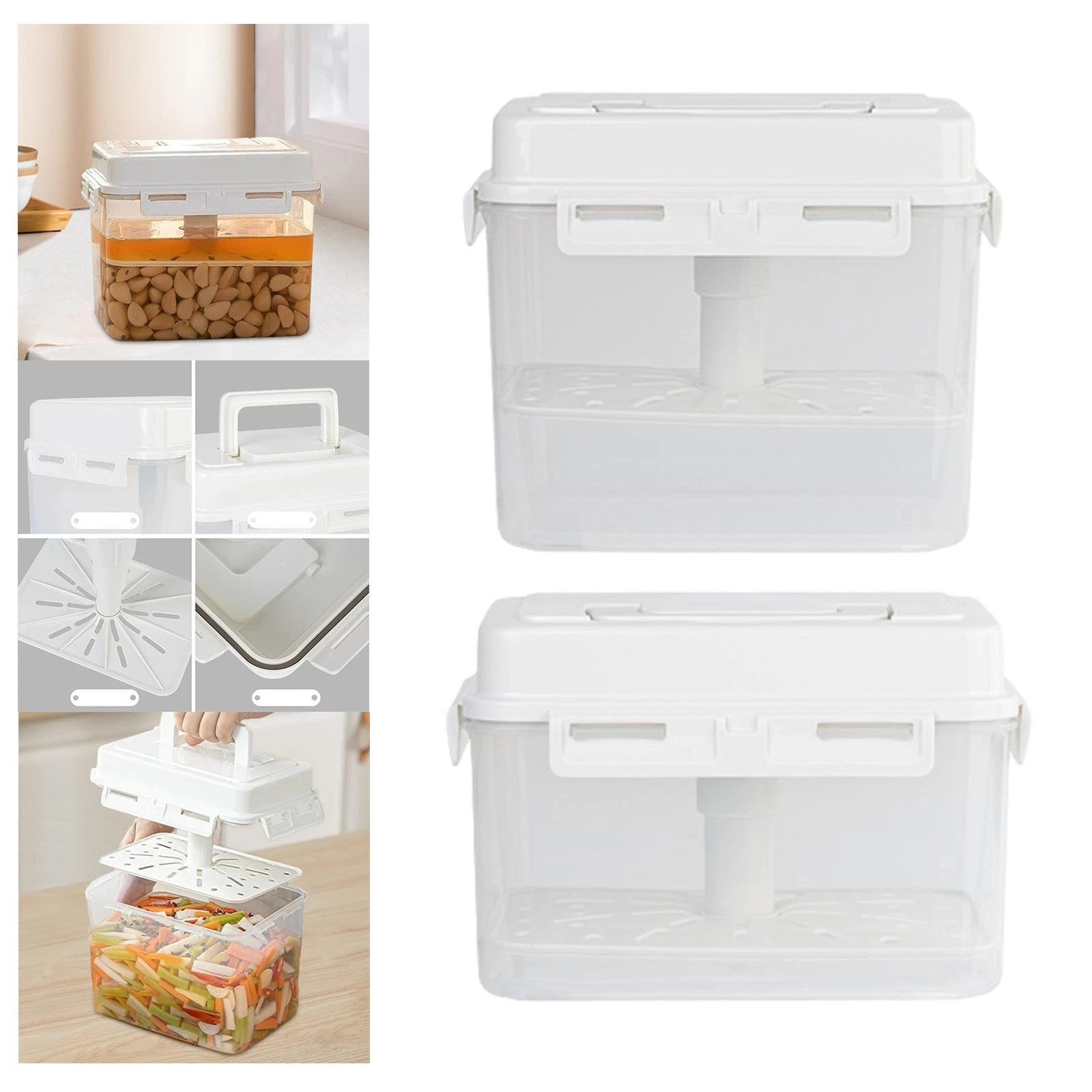 Kimchi Press Ferment Storage Container Food Storage Container Portable