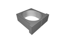 Supporto Morsa per Dremel 8220 Utensile Rotante Staffa Stazione di Lavoro 3D