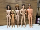 Mattel Barbie, Skipper and Ken Dolls with Clothes, Lot