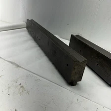 125 DEGREE BRAKE PRESS DIES V BOTTOM DIE SHEET METAL DIE. 2' SECTIONS. 7/8" VEE