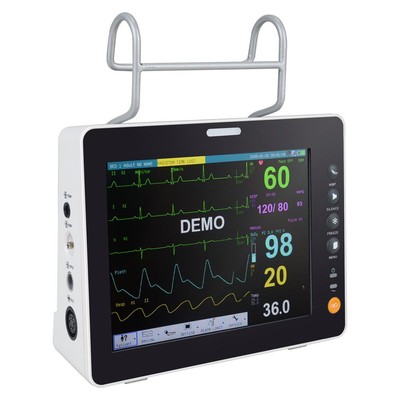 8 Inch Portable Signs Monitor Screen 6 Parameter Patient Monitor