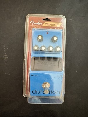 NEW Fender Distortion Guitar pedal Starcaster effect stompbox metal RARE
