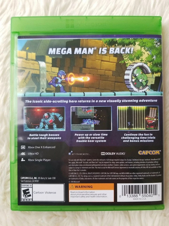 Mega Man 11 - Xbox One - EUC, Capcom, Everyone +10 - Image 2 of 3