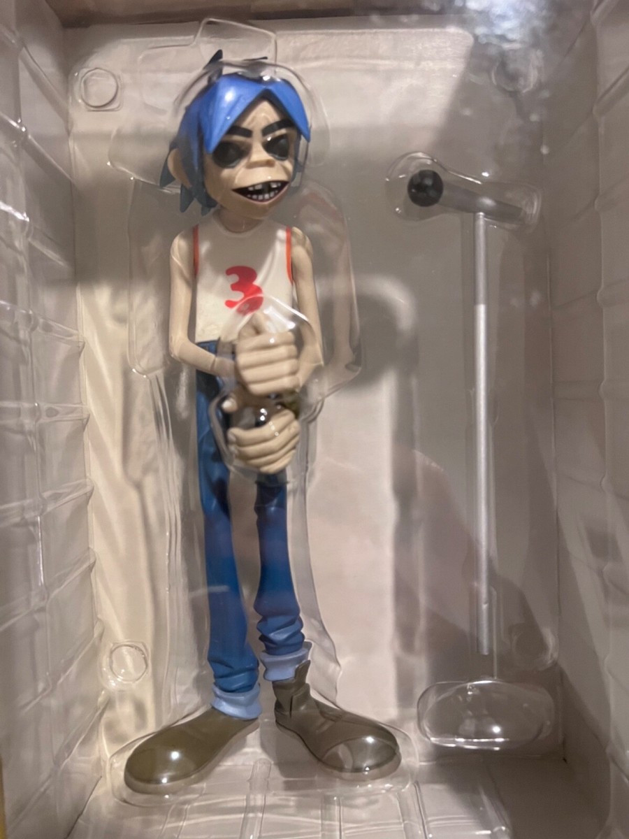 Gorillaz ゴリラズ　フィギュア 2-D SUPERPLASTIC 美品 Superplastic Gorillaz 2D Vinyl Action Figure w/ Original