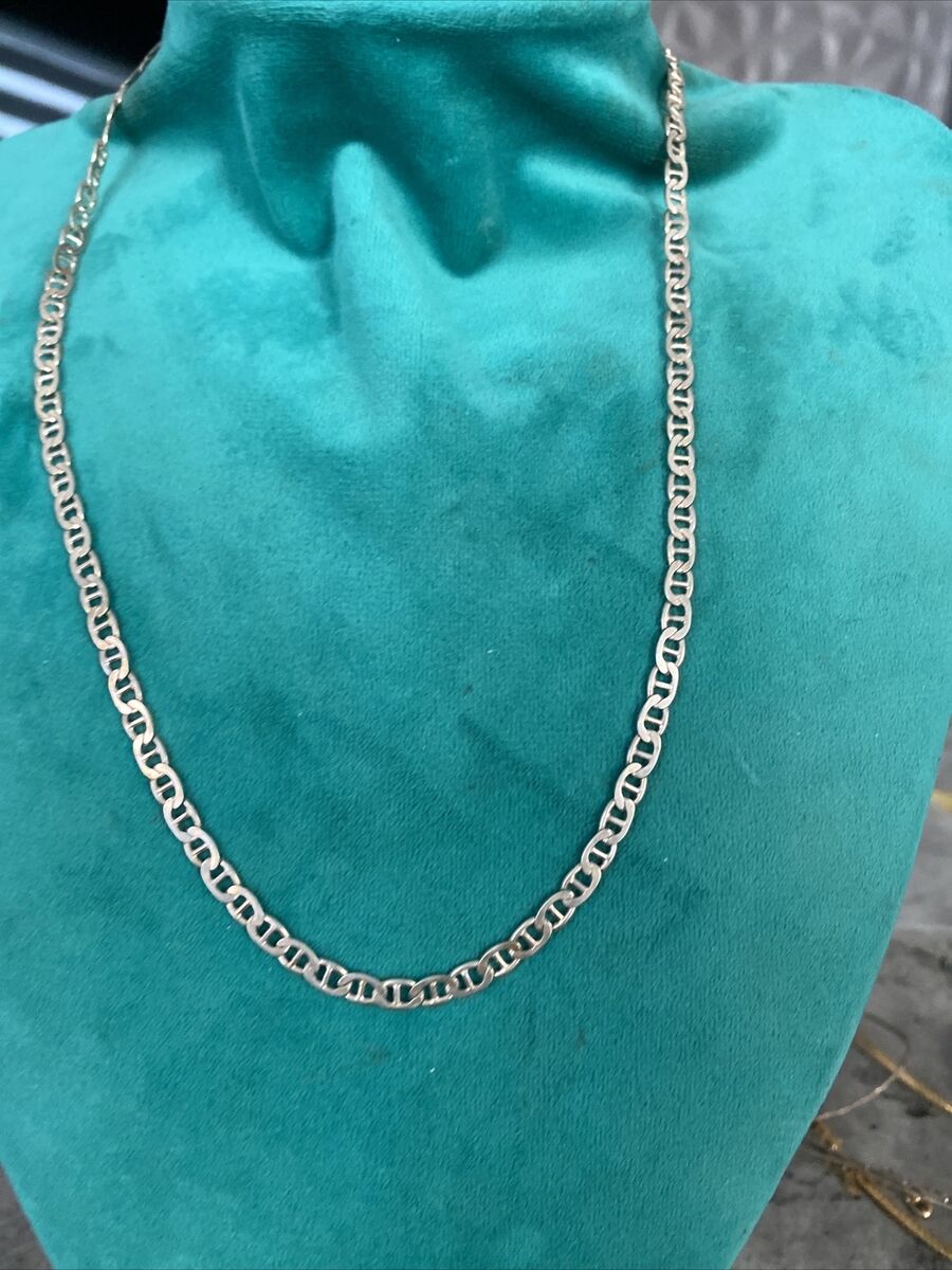 Vintage Signed MJI Sterling Silver .925 Italy 20” Chain Vintage Signed MJI Sterling Silver .925 Italy 20” Chain