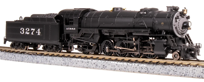 #ad #ad BROADWAY LIMITED 7831 N SCALE USRA HEAVY MIKADO ATSF 3284 PARAGON4 SOUND DC DCC $264.95