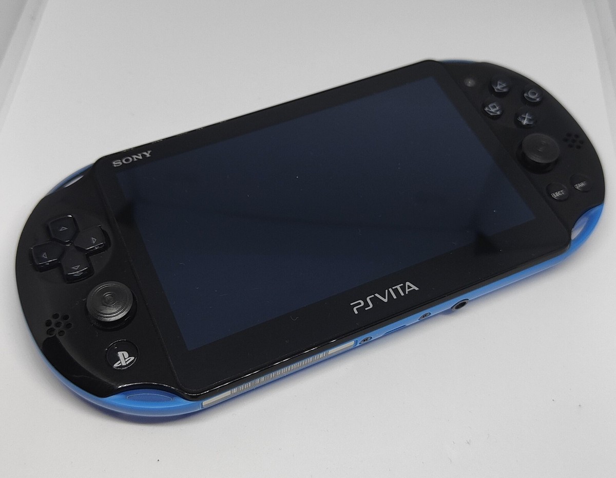 PS Vita Sony PlayStation PSV PCH 2000 Blue Black Console