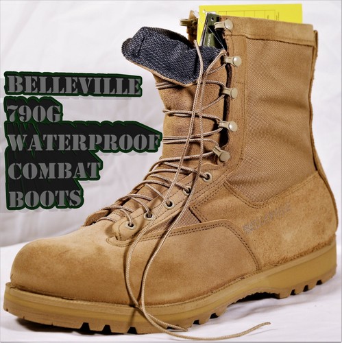 Waterproof Military Combat Boots TAN 