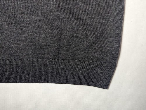 NEU-Groß Herren 2XT Hart Schaffner Marx Pullover Weste feine Merinowolle grau UVP $ 90 - Bild 2 von 8