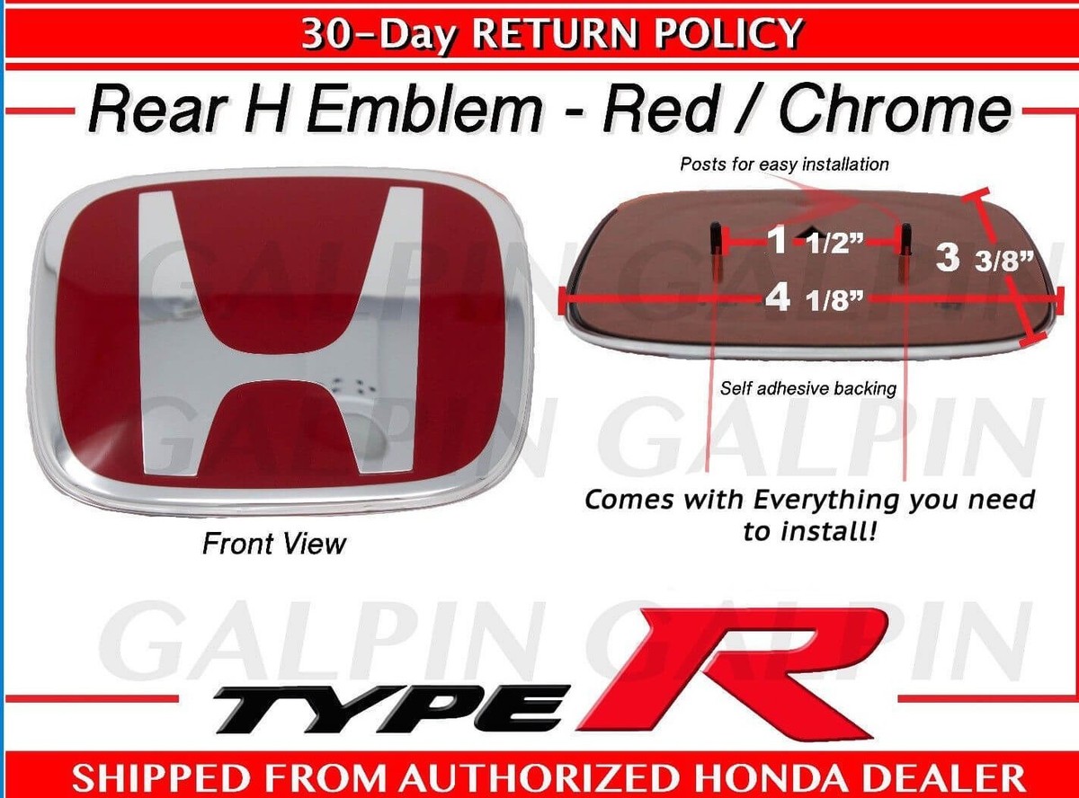 Genuine OEM Honda Civic 5dr Type R Rear 