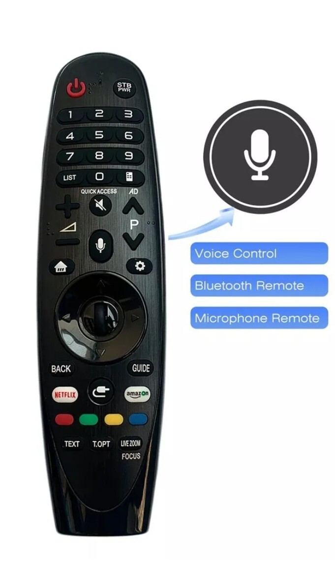 LG Magic Remote Replacement for OLED55B9PUA OLED55B9PUB OLED55C9AUA TVs  