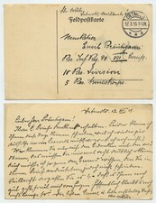 97250 - Feldpostkarte - Detmold 17.3.1915