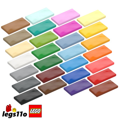 LEGO Fliese 2x4 NEU 87079 Farbe & Menge auswählen