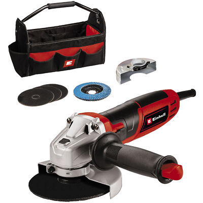 EINHELL Winkelschleifer TC-AG 125/850 Kit, rot
