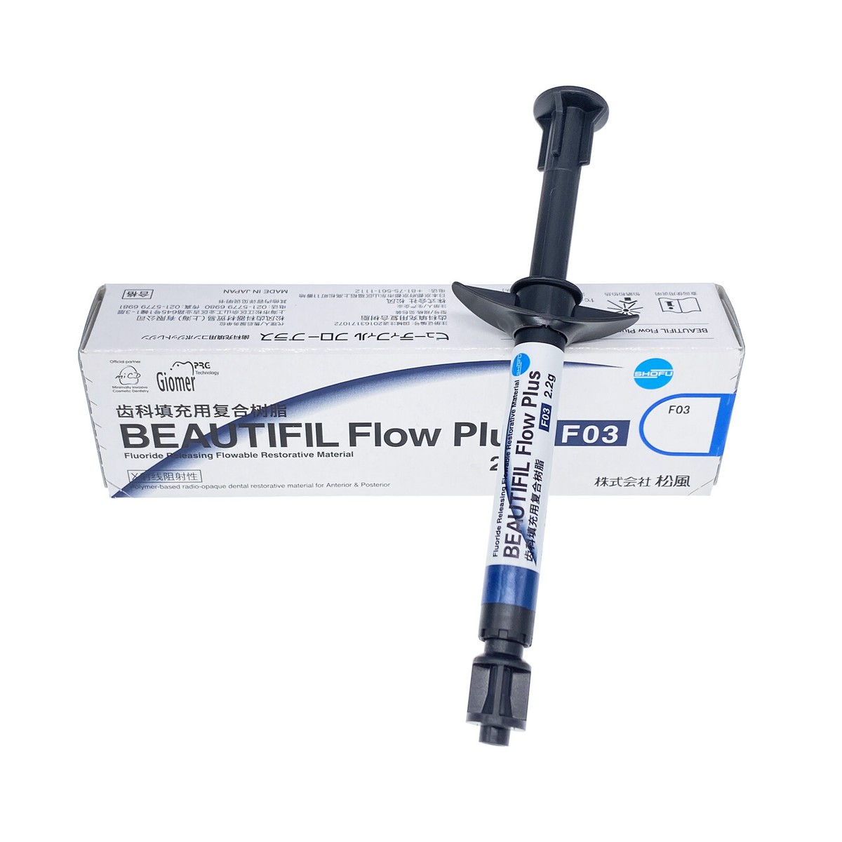 1 Box Shofu Dental Beautifil Flow Plus F03 Low Flow Composite