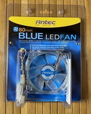 BNIP ANTEC Case Cooling Fan Blue LED 80MM Fan