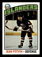 1976 Topps Hockey #93 Jean Potvin NM/MT *d2