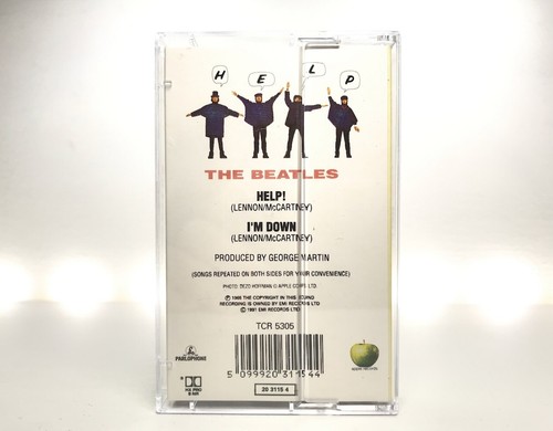 The Beatles HELP! Cassette Single TCR5305 **UK 1ST ISSUE 1991** NEAR MINT - Picture 3 of 6