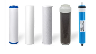 OCEANIC WATER SYSTEMS 5 Stage RO/DI Replacement Filters for Aquarium Reef RODI Reverse Osmosis Systems