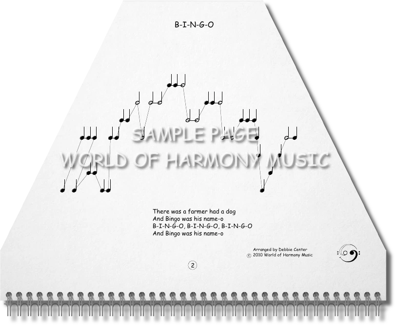 Zither Lap Harp Sheet Music ~ Child's Play; Children's Favorites - Image 3 of 4